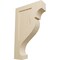 Ekena Millwork 1 3/4"W x 6"D x 10"H Small Rockport Wood Corbel, Rubberwood CORW02X06X10RKRW - alternate 1
